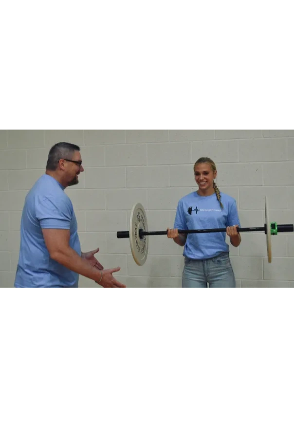 Father and son fitness workout