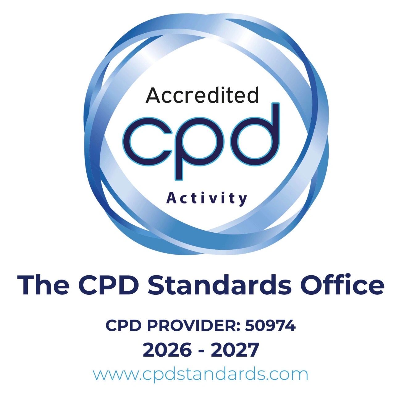 Accredited CPD Activity — The CPD Standards Office, Provider 50974, 2026–2027